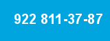 922 811-37-87